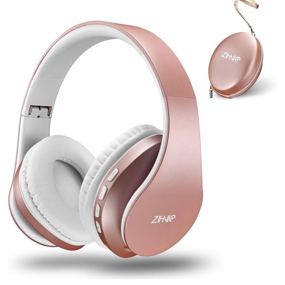 Brand New Headphones in rose gold